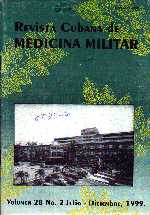 portada - Revista Cubana de Medicina Militar - Vol. 28; No. 2 (1999)_small