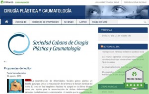 CNICM - portada sitio & sello calidad Infomed
