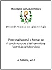 Programa Nacional y Normas, Tuberculosis, 2013