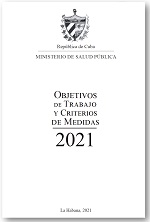 Objetivos de Trabajo y Criterios de Medidas, MInsap, 2021