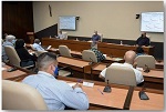 Reunión del Grupo Temporal de Trabajo para la prevención y control del nuevo coronavirus en Cuba. Imagen: Estudios Revolución