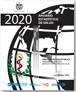 Anuario Estadístico de Salud 2020 de Cuba