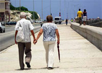 ancianos adultos mayores Cuba