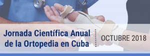 jornada científica anual de la ortopedia en Cuba 2018